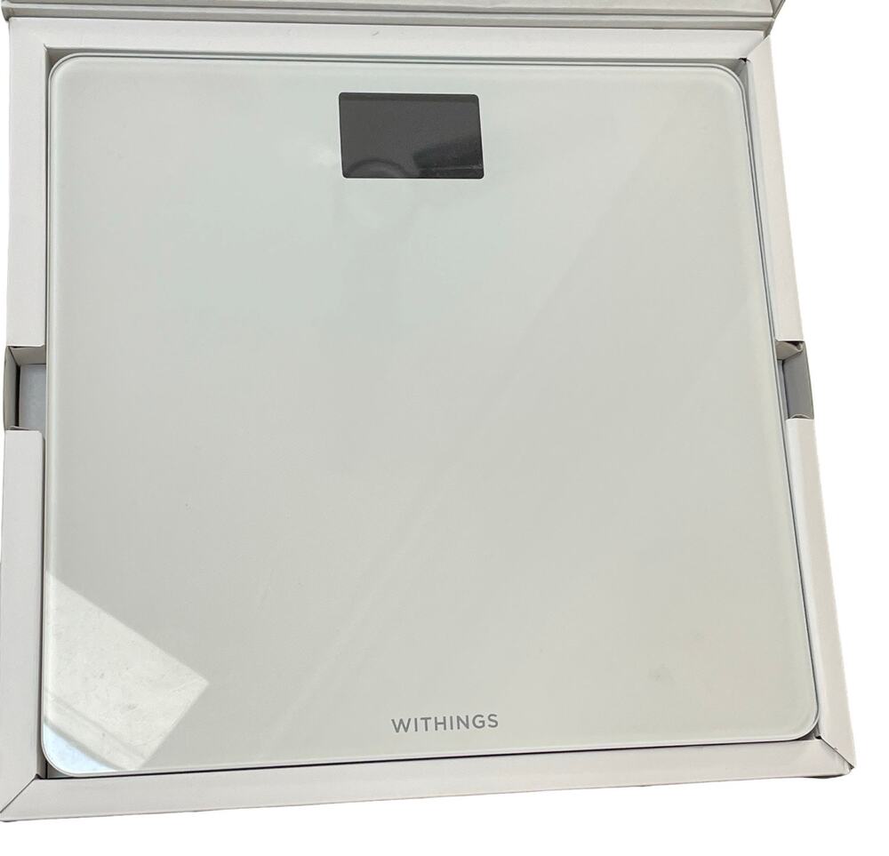 Withings Body Pro Cellular Wi-Fi Smart Scale White WBS09 Weight BMI Open Box